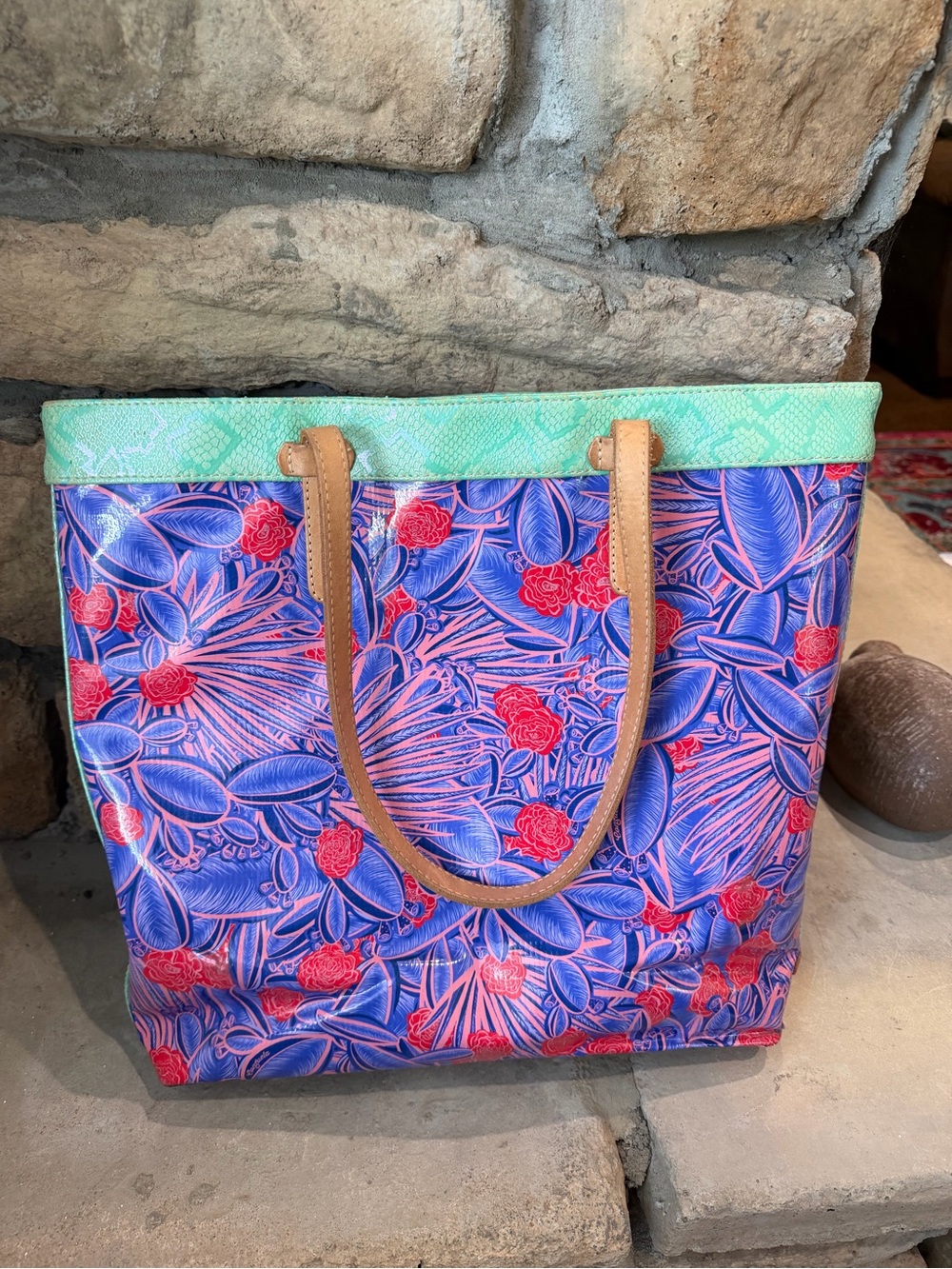 Retired Consuela Classic Tote – Rare Floral Print